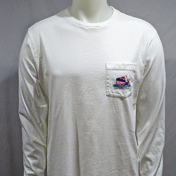 Vineyard vines Long sleeve M Whale Tee - Picture 2 of 6